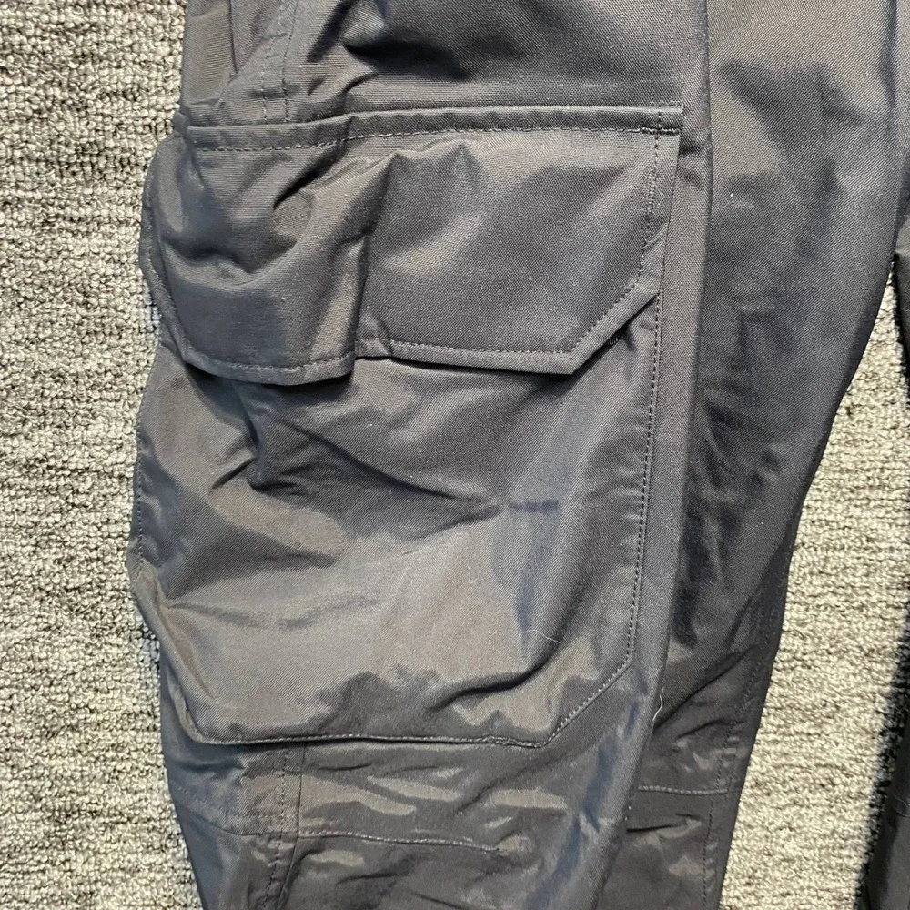 The North Face Freedom Ski Pants Mens Large Black Waterproof Snowboard Cargo L
